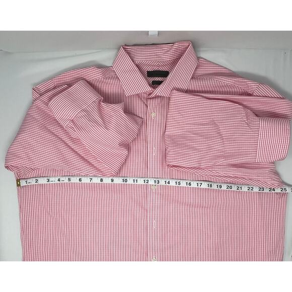 ck Calvin Klein Slim Fit Non-Iron Size Tall 171/2, 36/37 Pre-Owned - Picture 8 of 10